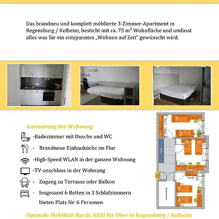 Appartamento In Wohngemeinschaft Im Land Of Living Regensburg